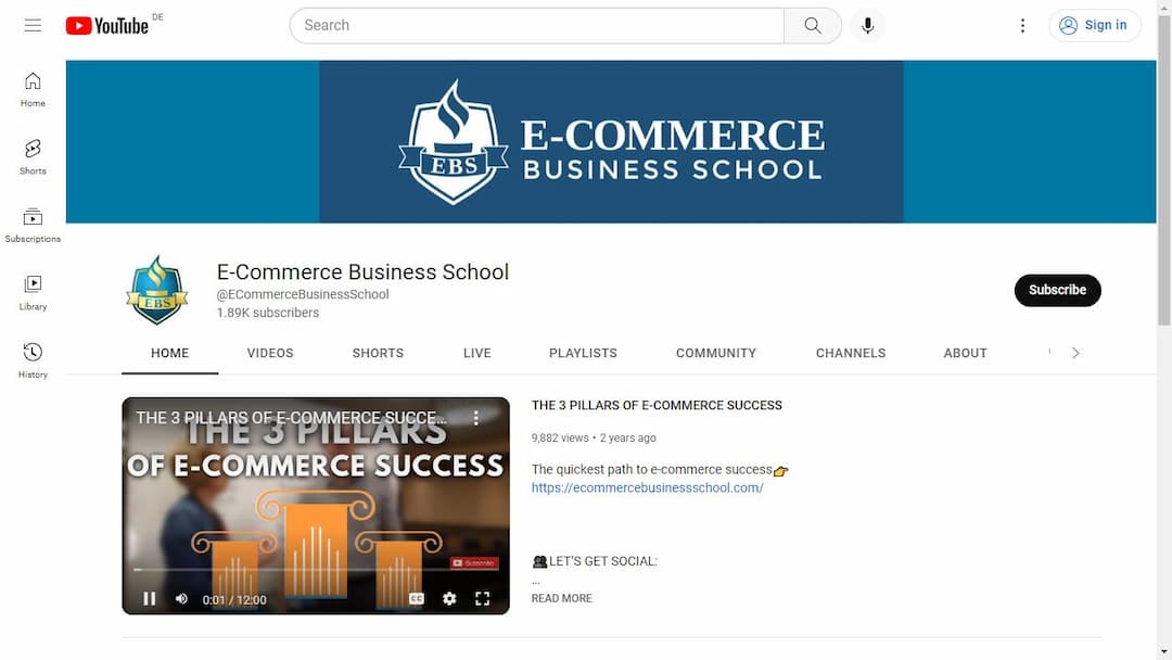 Background image of E-Commerce Business School