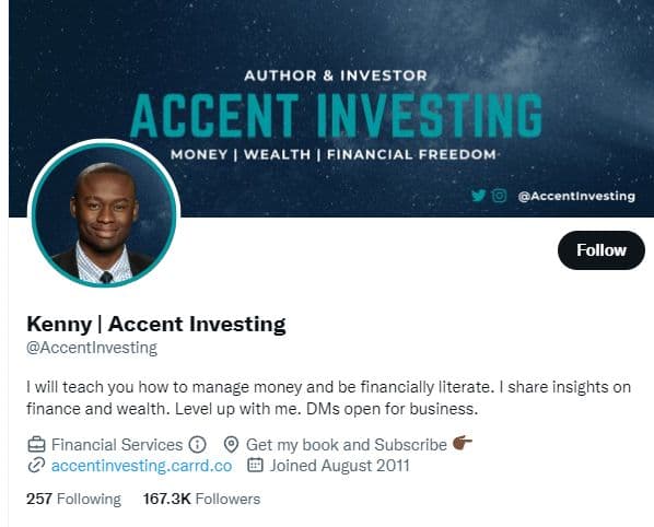 Background image of Kenny | Accent Investing