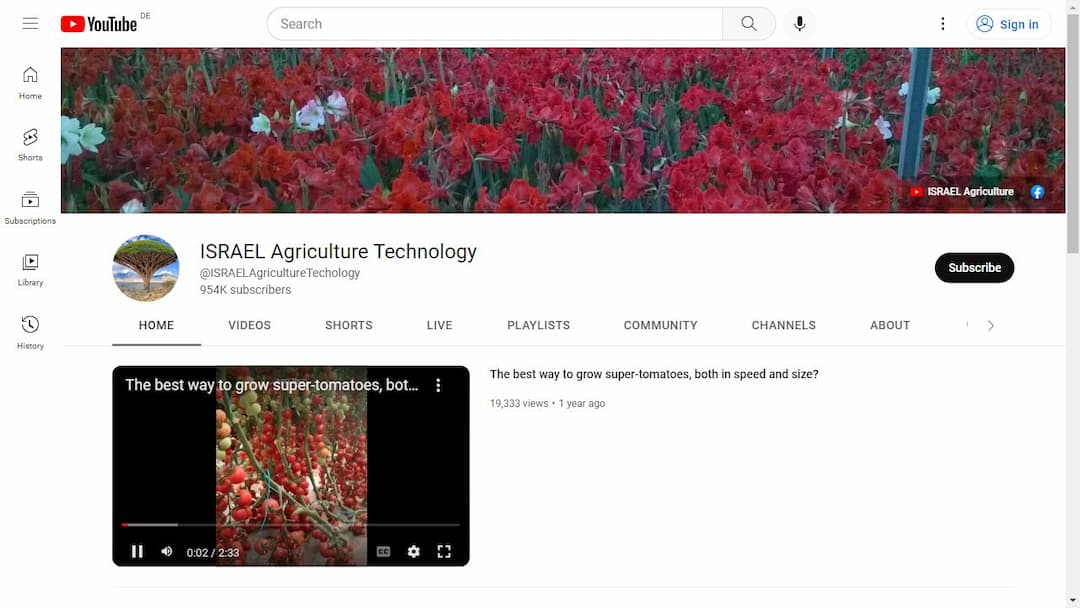 Background image of ISRAEL Agriculture Technology