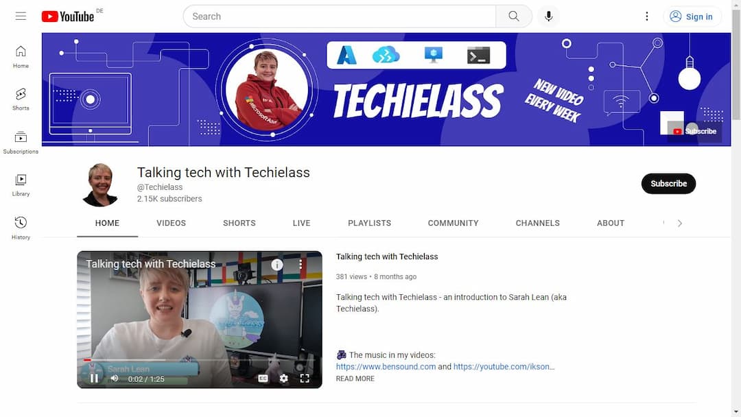 Background image of Talking tech with Techielass