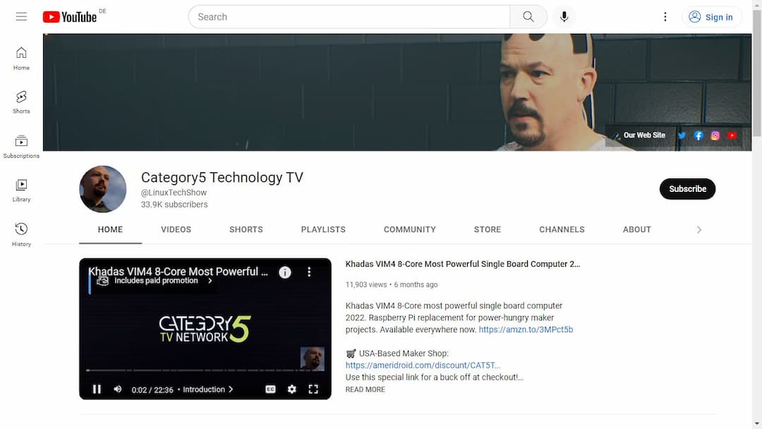 Background image of Category5 Technology TV