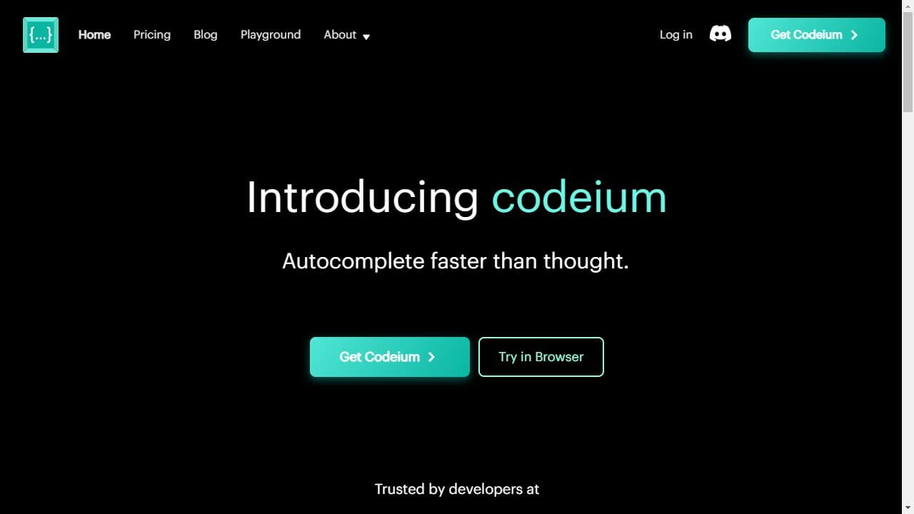 Background image of Codeium