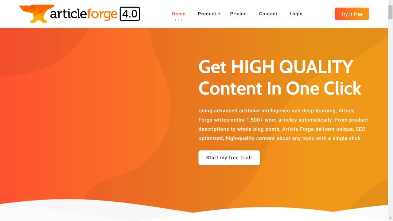 Background image of Article Forge