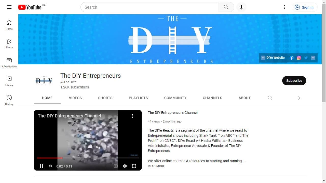 Background image of The DIY Entrepreneurs