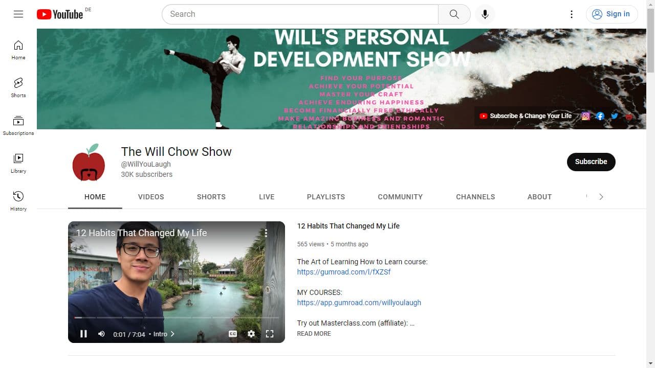 Background image of The Will Chow Show