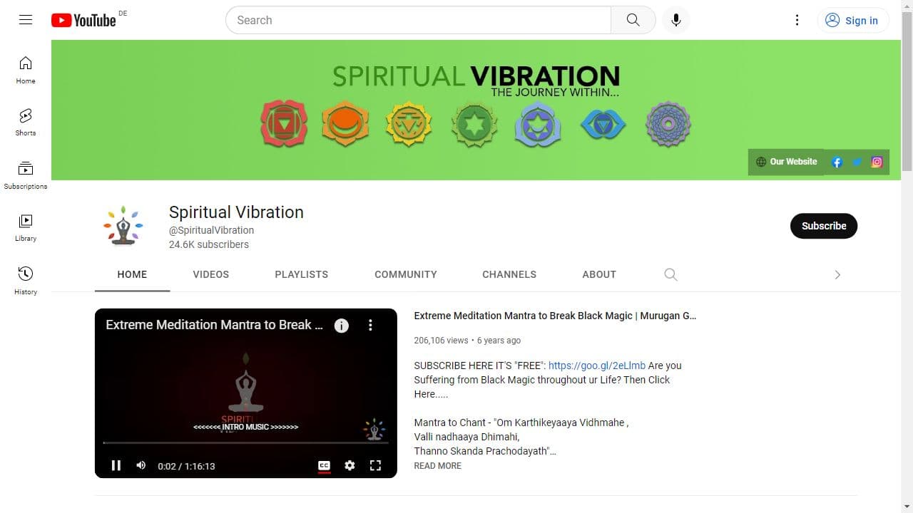Background image of Spiritual Vibration