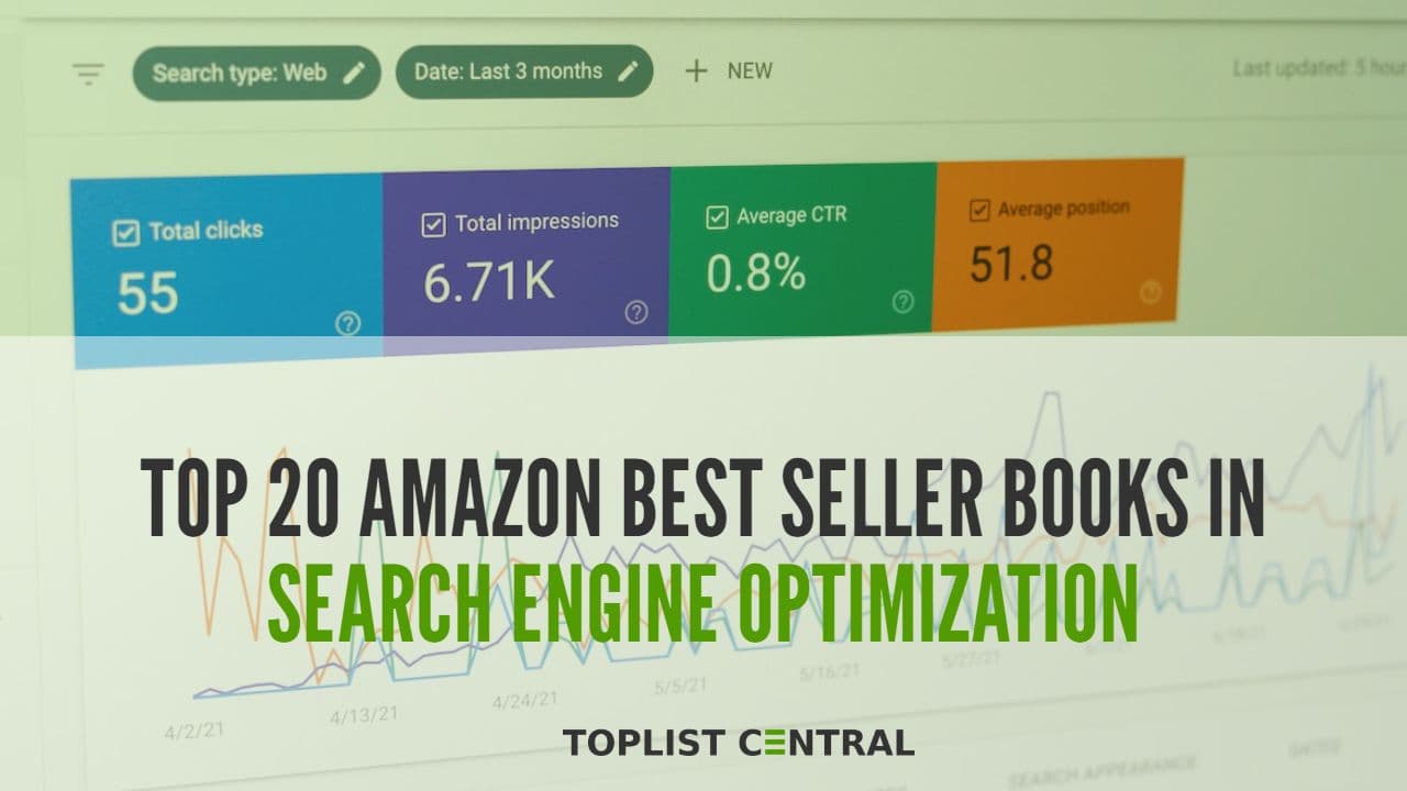 Top 20 Amazon Best Seller Books in Search Engine Optimization