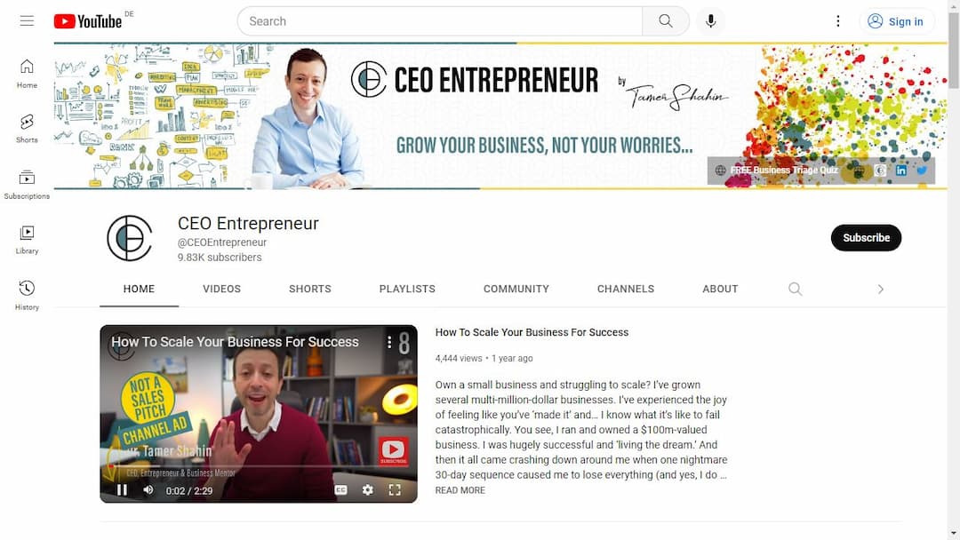 Background image of CEO Entrepreneur