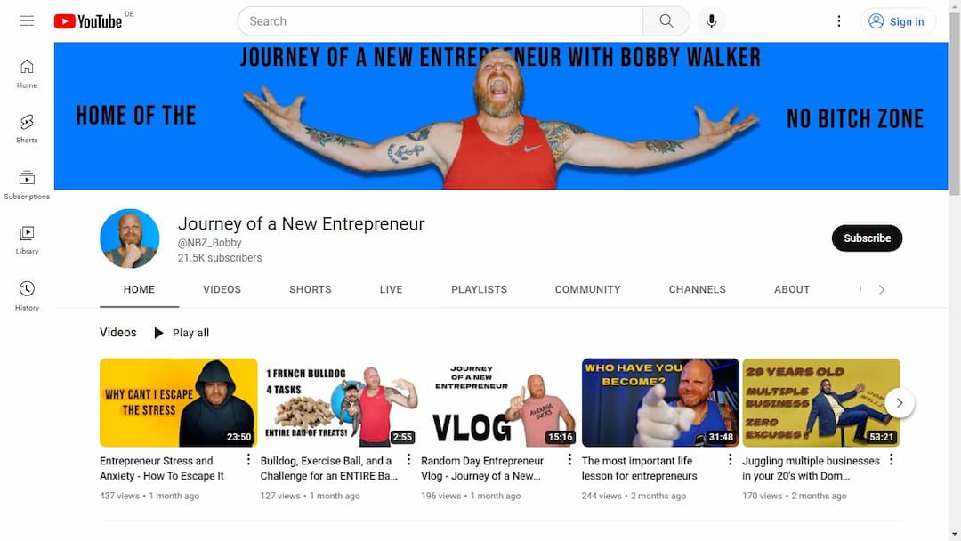 Background image of Journey of a New Entrepreneur