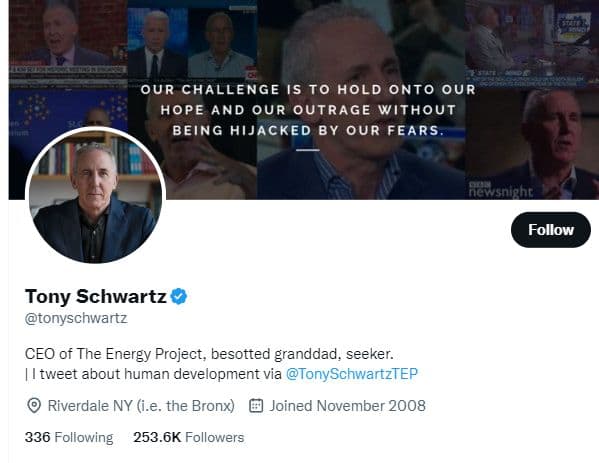 Background image of Tony Schwartz