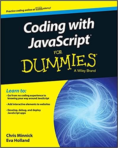 Background image of Coding with JavaScript For Dummies 