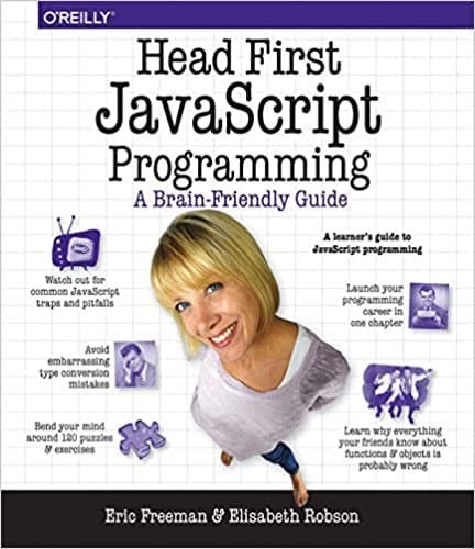 Background image of Head First JavaScript Programming: A Brain-Friendly Guide 