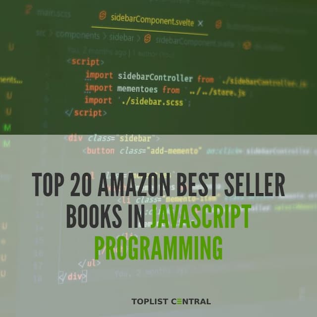 Image for list Top 20 Amazon Best Seller Books in JavaScript Programming