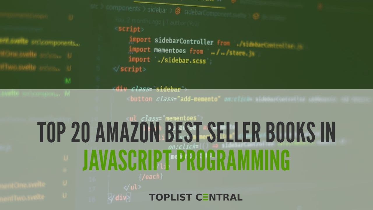 Top 20 Amazon Best Seller Books in JavaScript Programming
