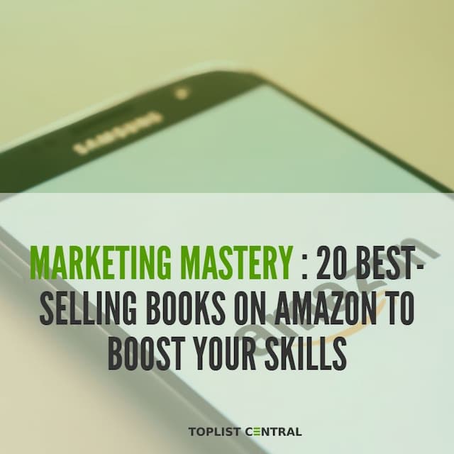 Image for list Top 20 Best-Selling Books on Amazon for Marketing Mastery
