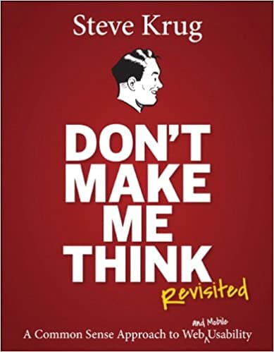 Background image of Don't Make Me Think, Revisited: A Common Sense Approach to Web Usability (3rd Edition) (Voices That Matter) 