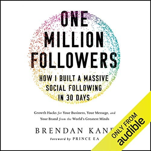 Background image of One Million Followers: How I Built a Massive Social Following in 30 Days: Growth Hacks for Your Business, Your Message, and Your Brand from the World's Greatest Minds 