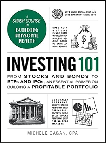 Background image of Investing 101: From Stocks and Bonds to ETFs and IPOs, an Essential Primer on Building a Profitable Portfolio (Adams 101) 