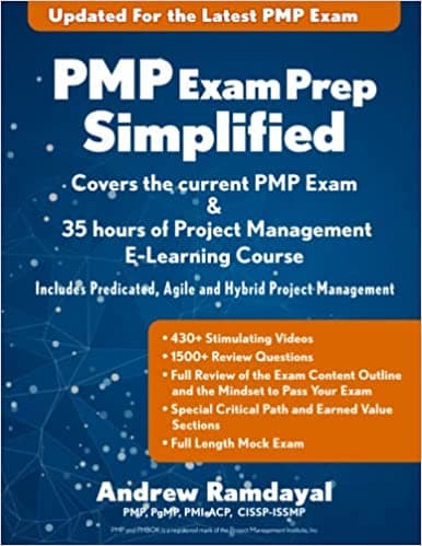 Background image of PMP Exam Prep Simplified: Covers the Current PMP Exam and Includes a 35 Hours of Project Management E-Learning Course