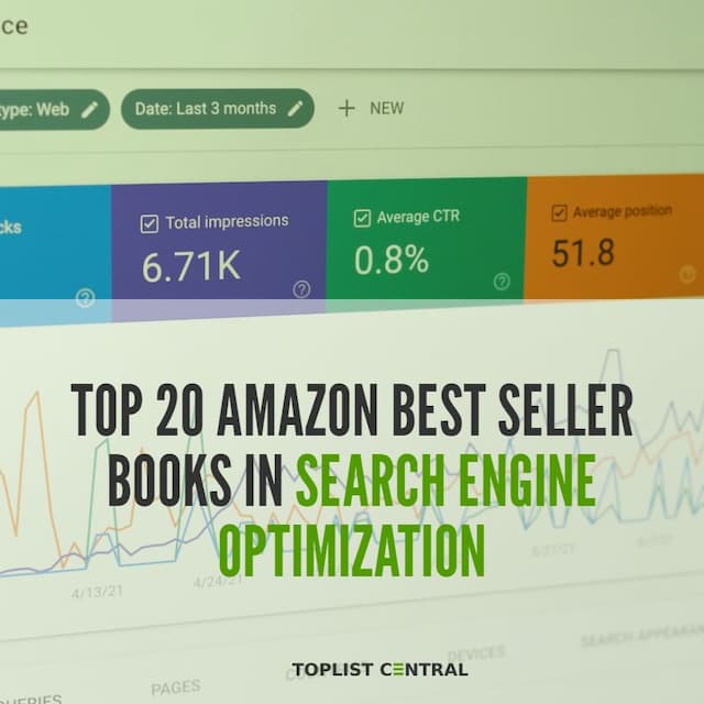 Image for list Top 20 Amazon Best Seller Books in Search Engine Optimization