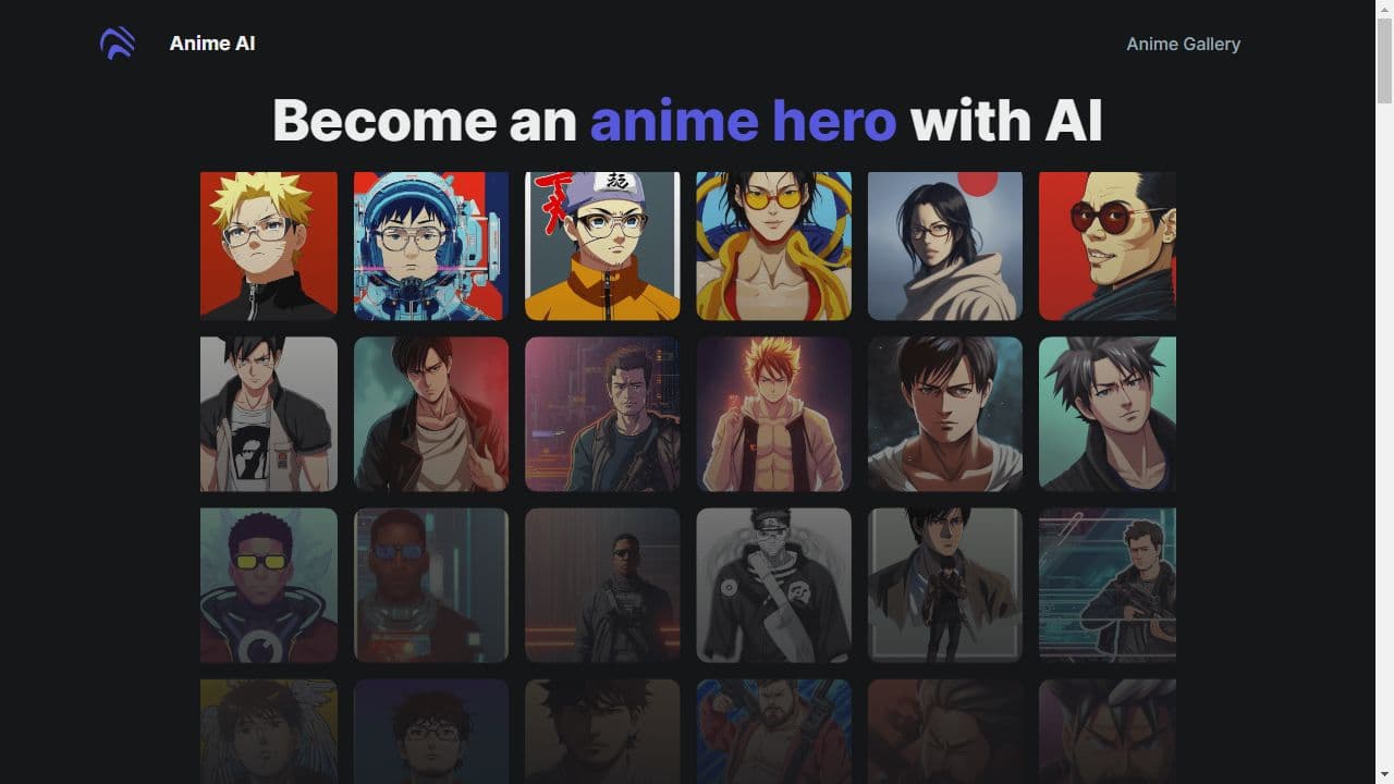 Background image of AnimeAI