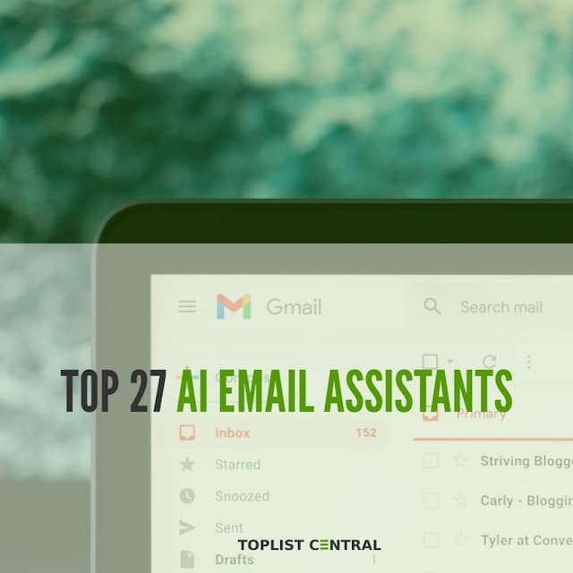 Image for list Top 27 AI Email Assistants