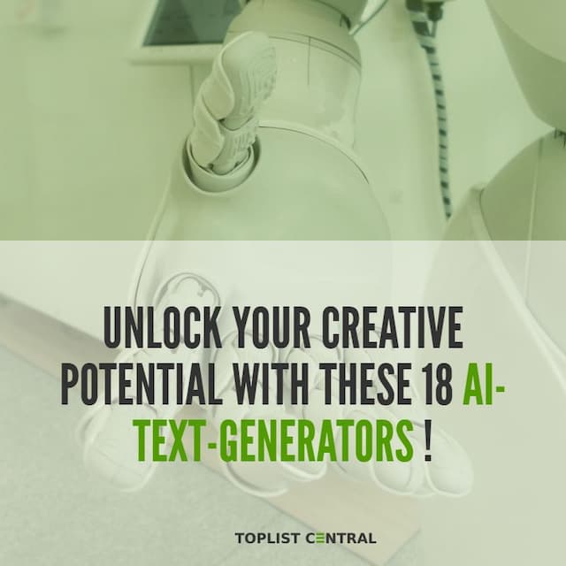 Image for list Top 18 AI-Text-Generators to Unlock Your Creative Potential