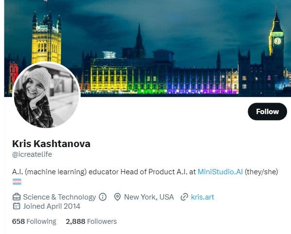 Background image of Kris Kashtanova