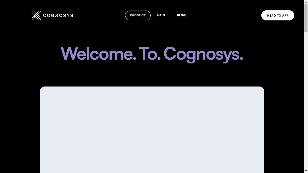 Background image of Cognyses