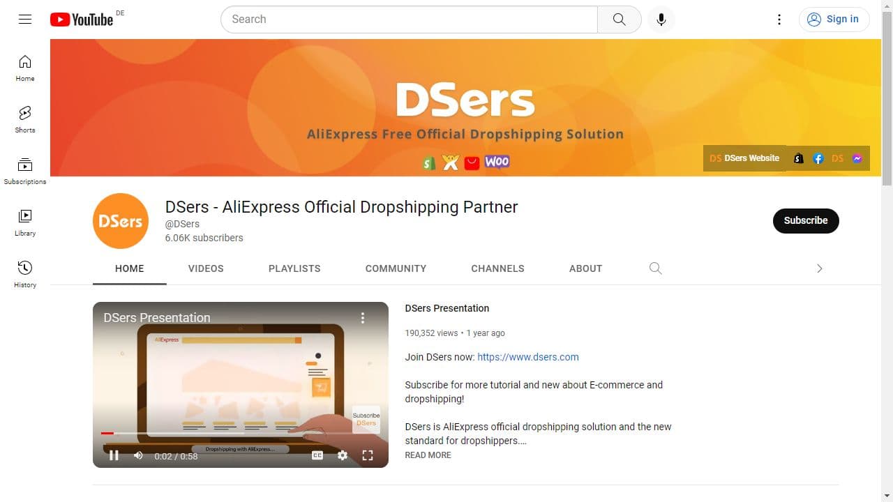 Background image of DSers - AliExpress Official Dropshipping Partner