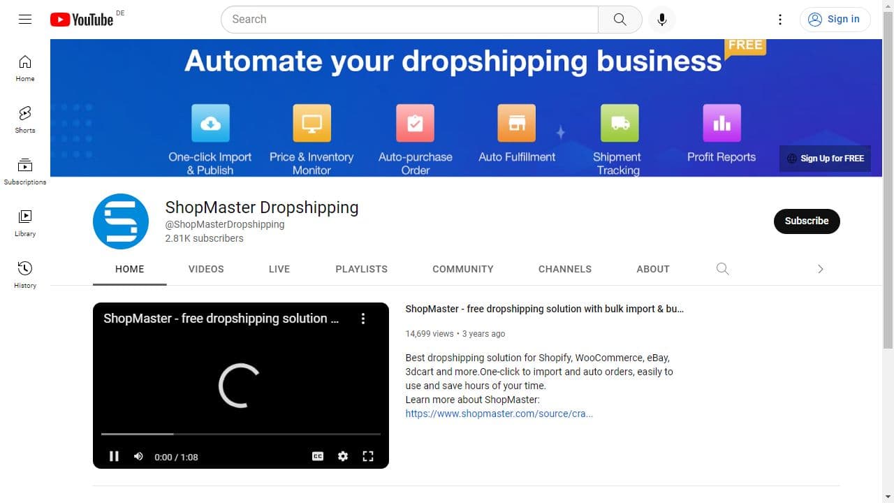 Background image of ShopMaster Dropshipping