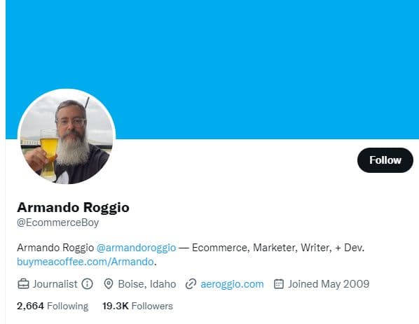 Background image of Armando Roggio