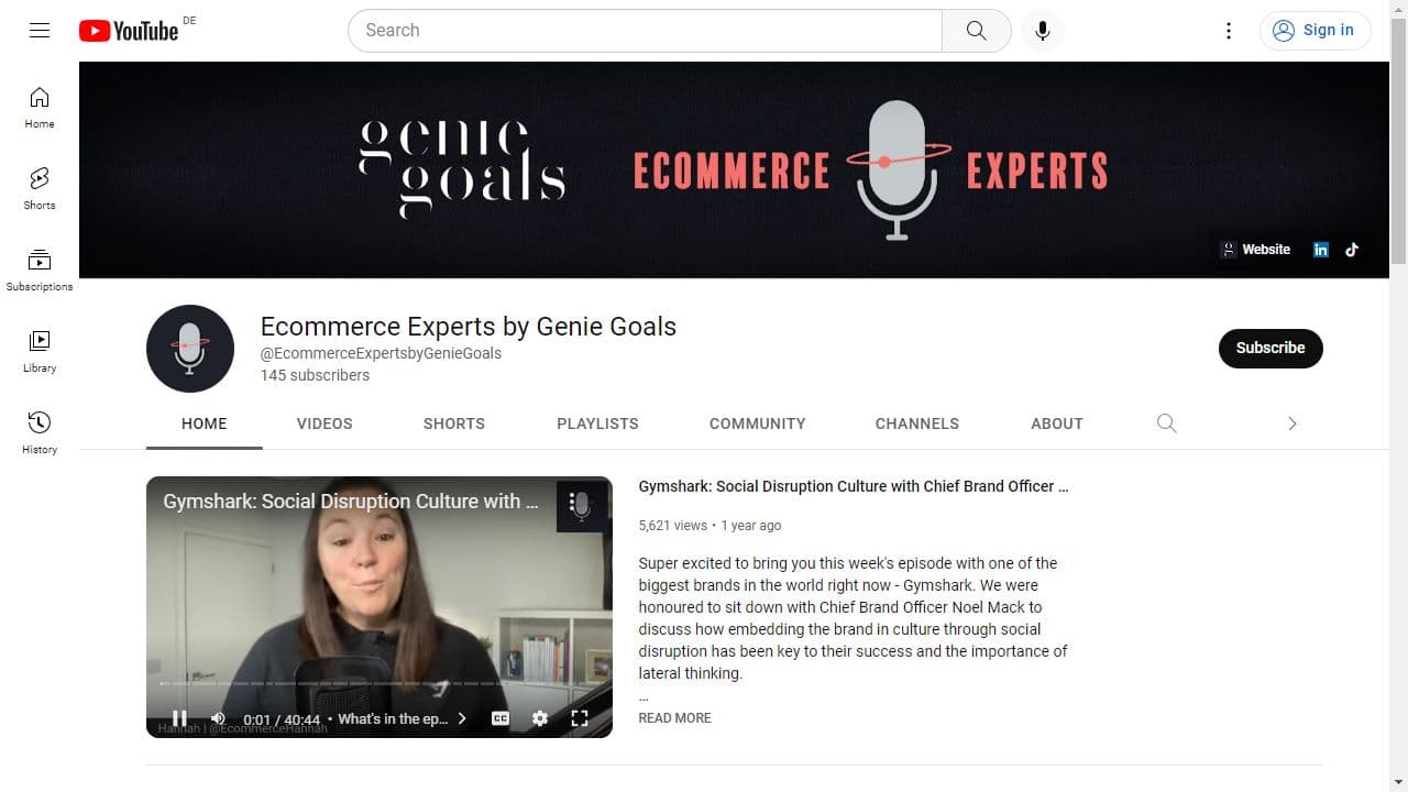 Background image of Ecommerce Experts by Genie Goals