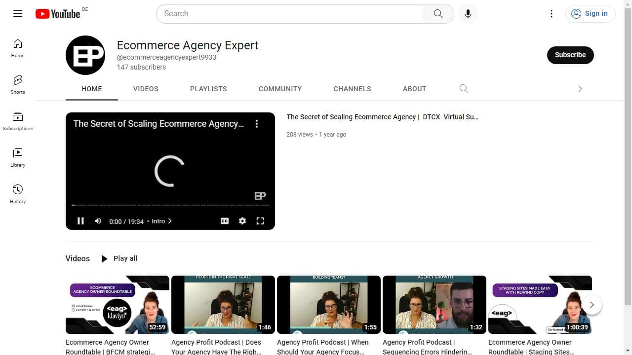 Background image of Ecommerce Agency Expert