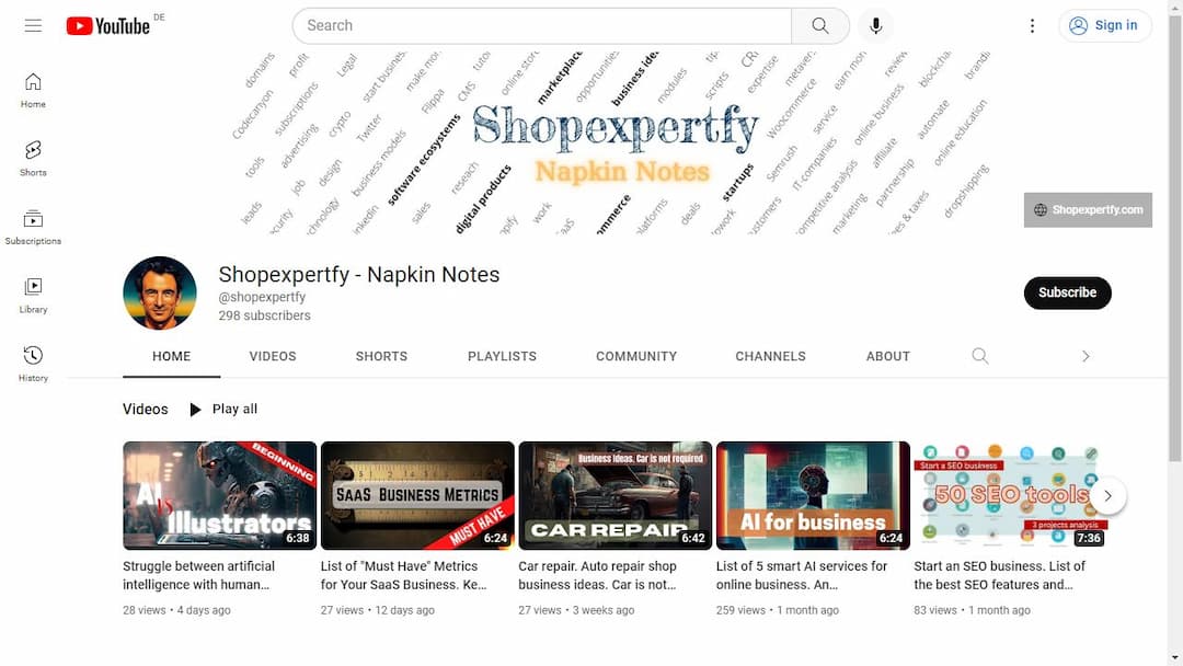 Background image of Shopexpertfy - Napkin Notes
