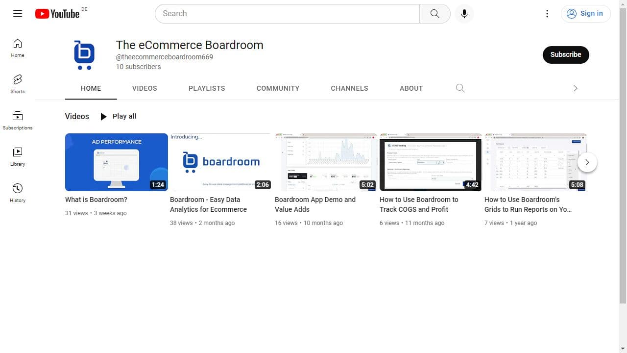 Background image of The eCommerce Boardroom