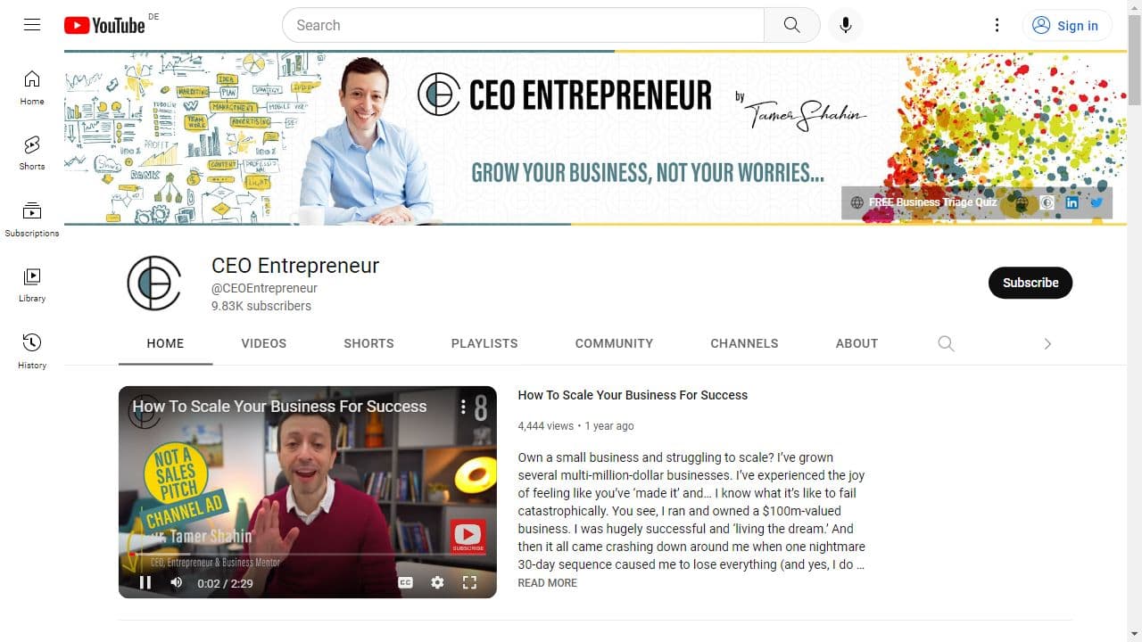 Background image of CEO Entrepreneur