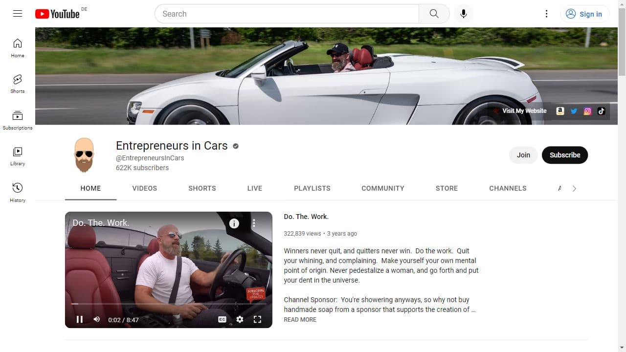 Background image of Entrepreneurs in Cars