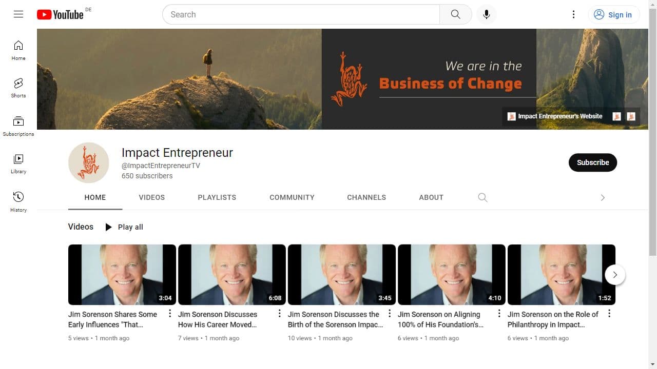 Background image of Impact Entrepreneur