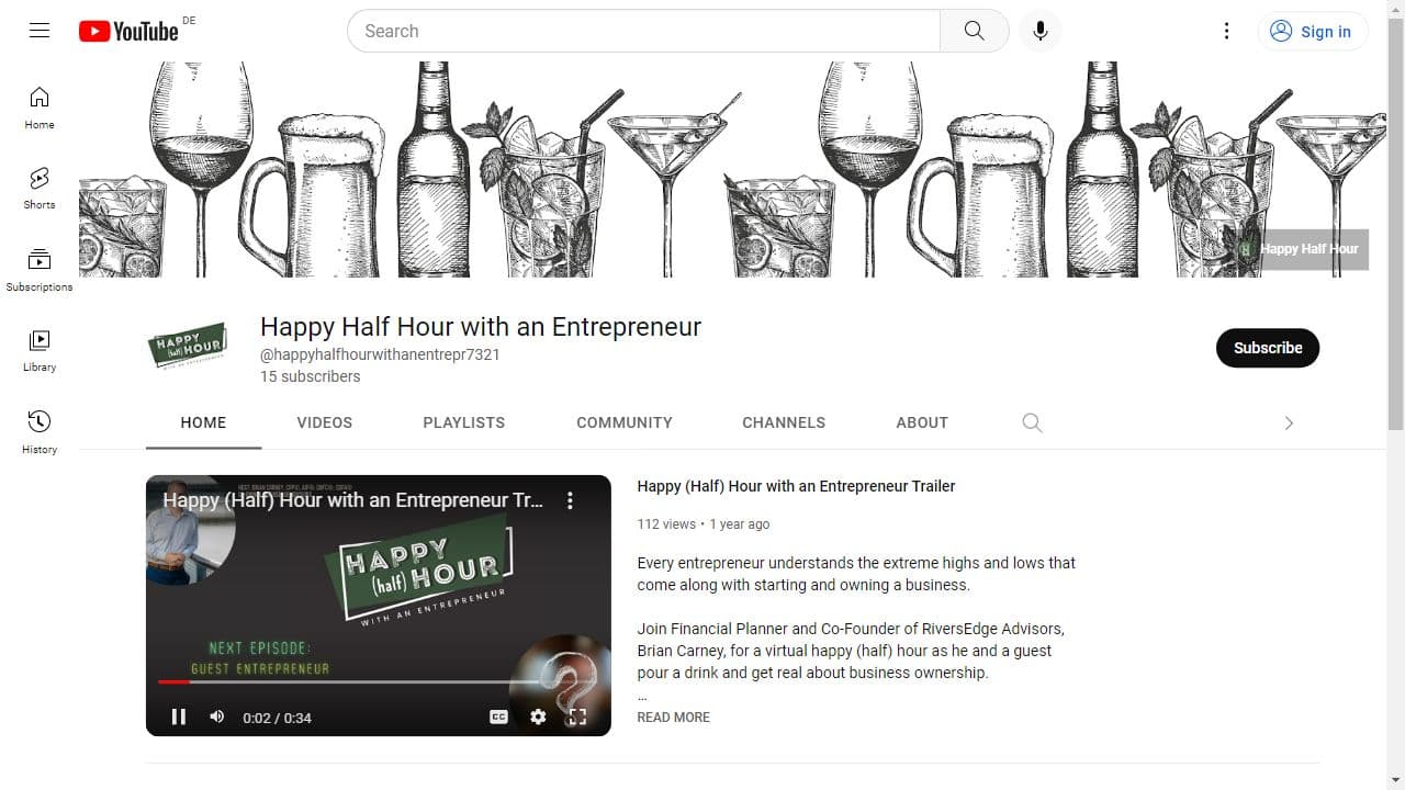Background image of Happy Half Hour with an Entrepreneur