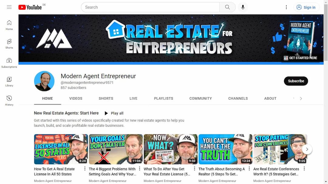 Background image of Modern Agent Entrepreneur