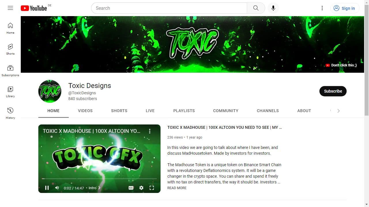 Background image of Toxic Designs