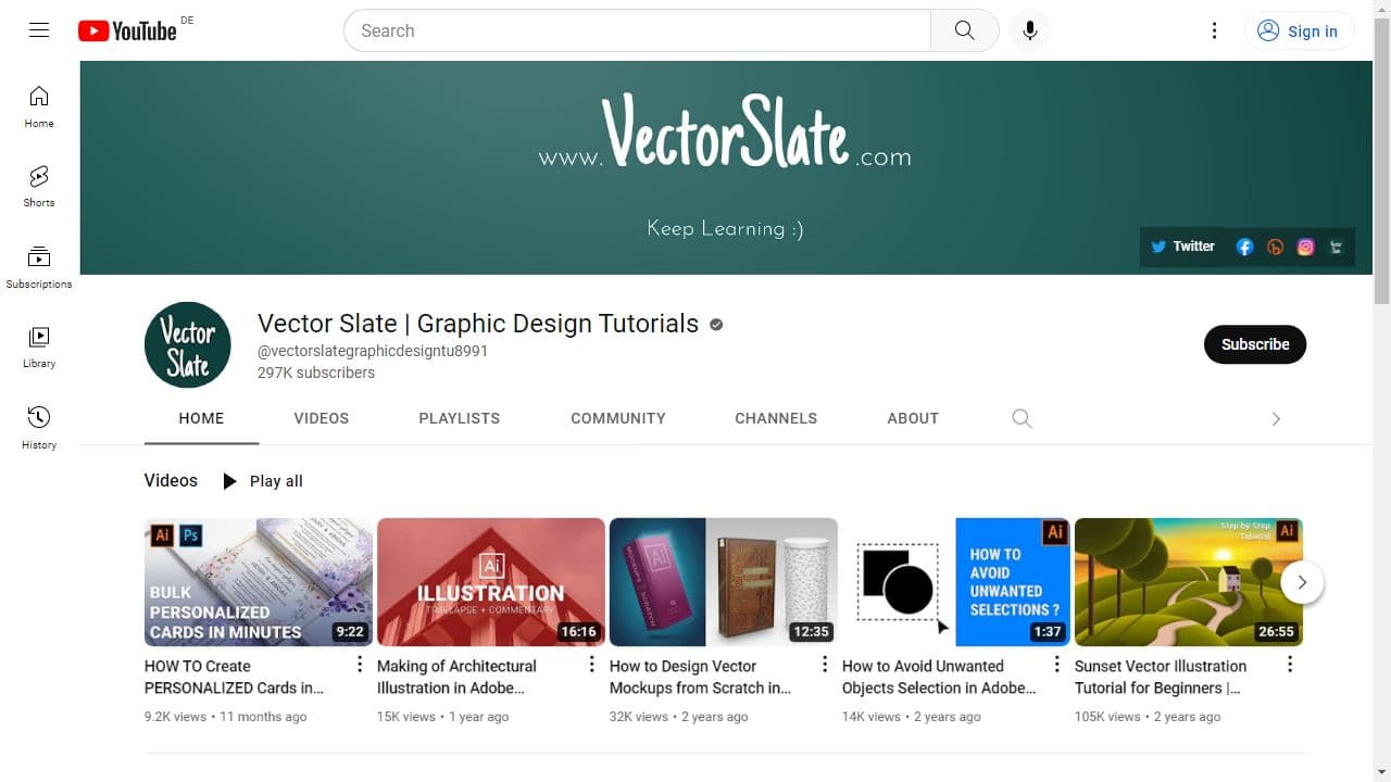 Background image of Vector Slate | Graphic Design Tutorials