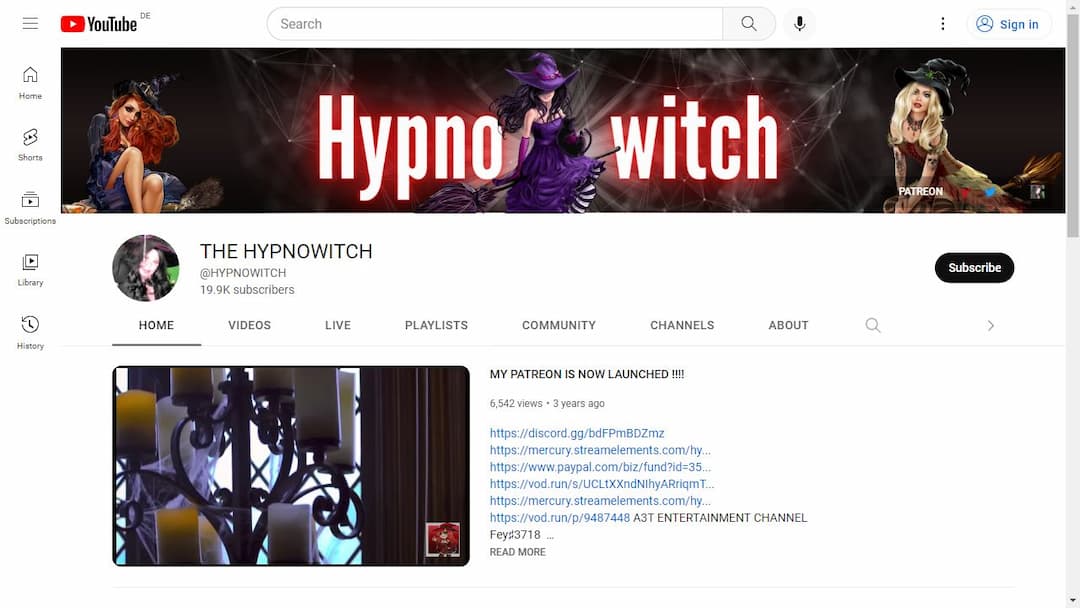 Background image of THE HYPNOWITCH