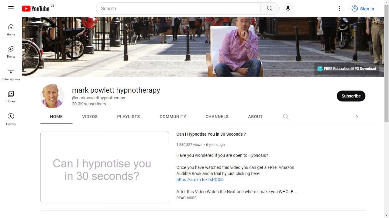 Background image of mark powlett hypnotherapy