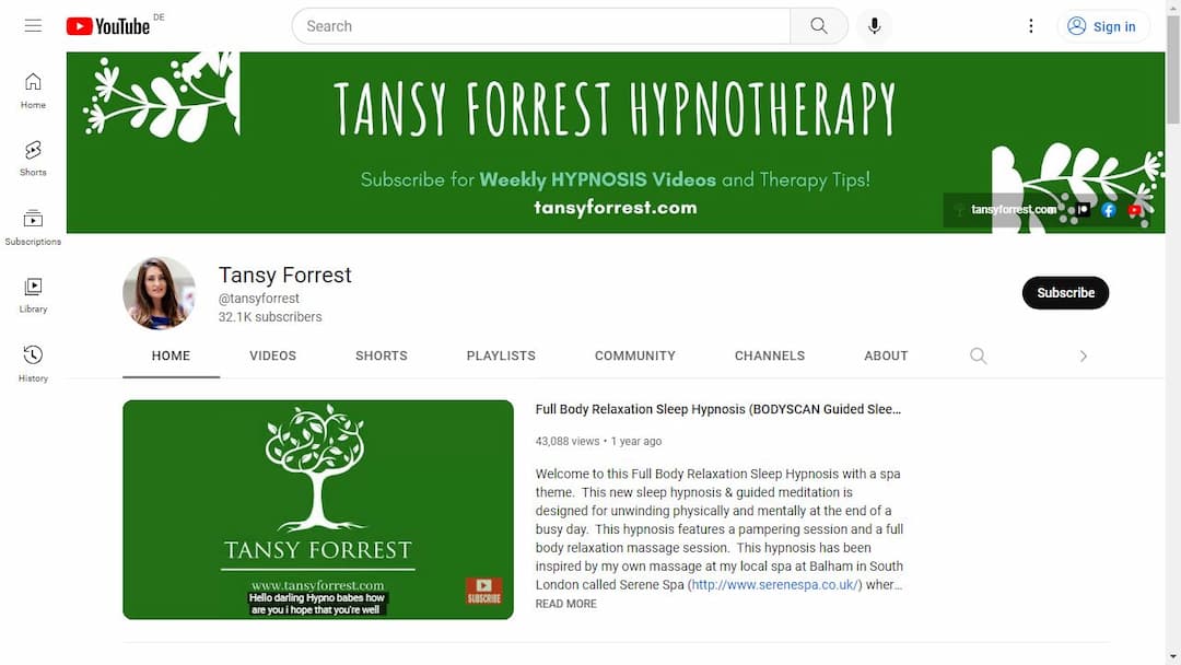 Background image of Tansy Forrest