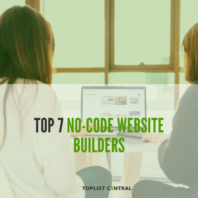 Image for list Top 7 No-Code Website Builders