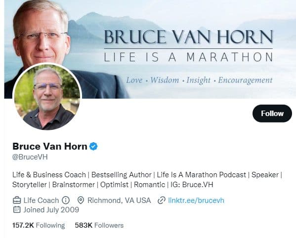 Background image of Bruce Van Horn