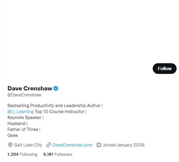 Background image of Dave Crenshaw