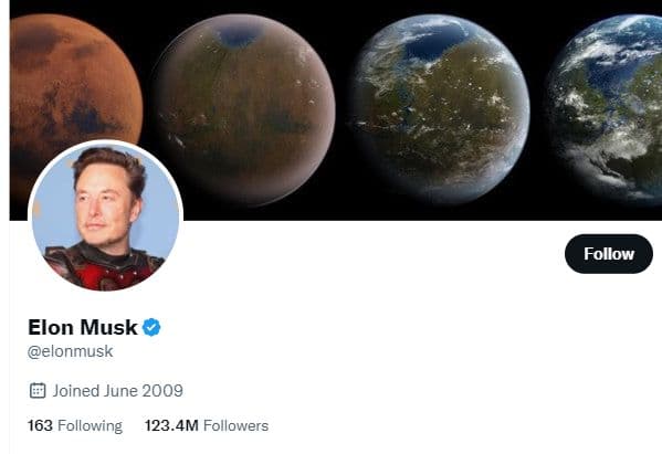 Background image of Elon Musk